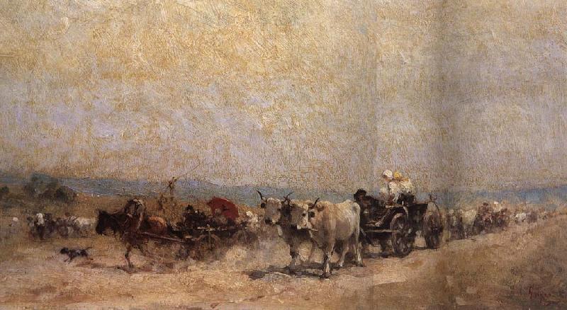 Nicolae Grigorescu The Return from the Fair Sweden oil painting art